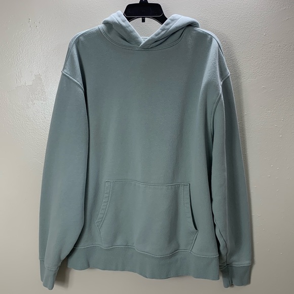 Old Navy hoodie men’s XL gray pullover fleece with pockets - Picture 1 of 6